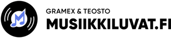 Gramex & Teosto Musiikkiluvat -logo.