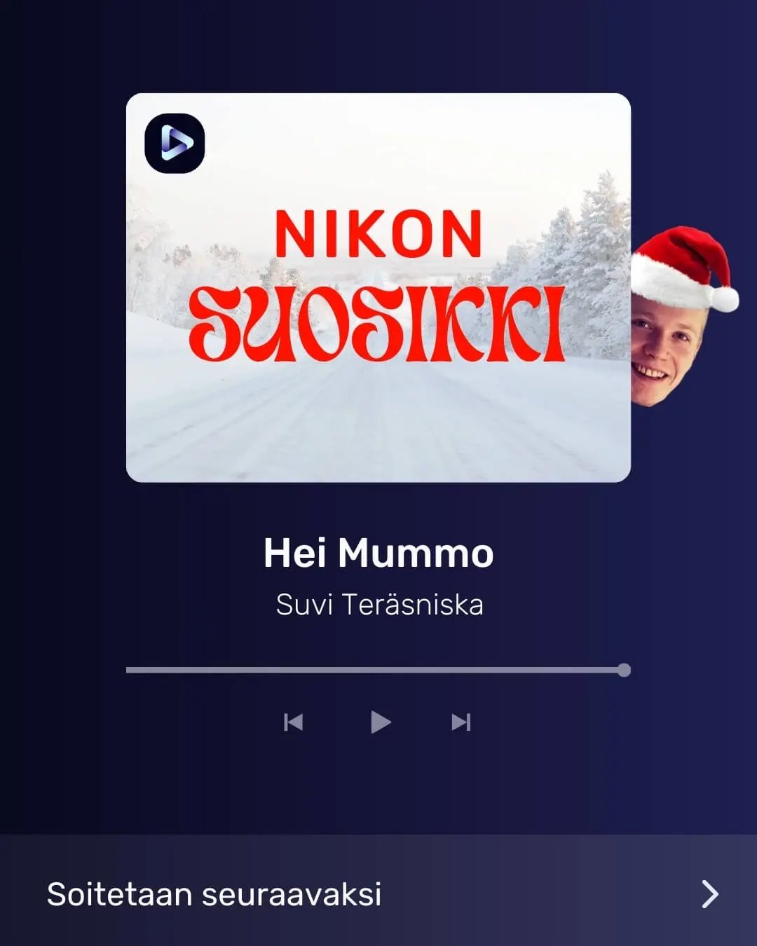 Nikon kuva ja tekstit: Nikon suosikki, Hei Mummo, Suvi Teräsniska.