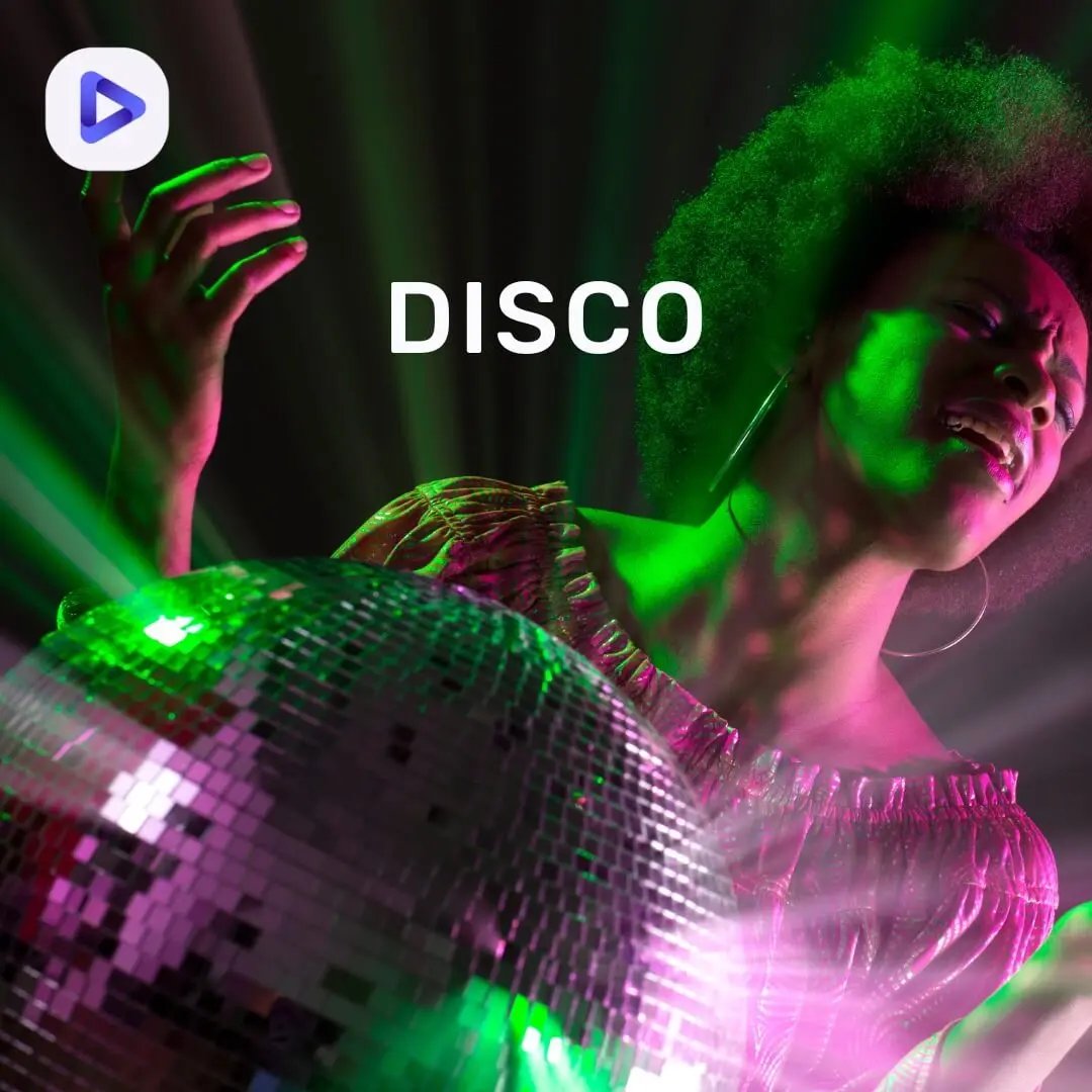 Feelmentin sovelluksen Disco-soittolistan kuvake.
