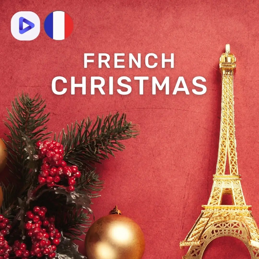 French Christmas -soittolistan kuvake.