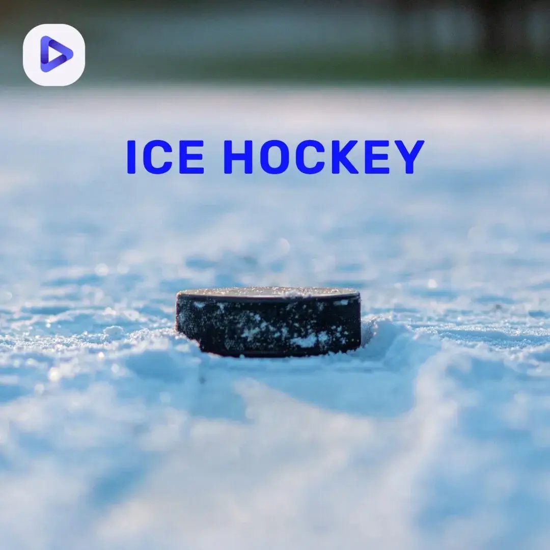 Ice Hockey -soittolistakuvake.