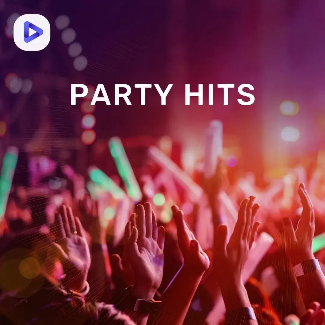 Feelmentin sovelluksen Party Hits -soittolistan kuvake.