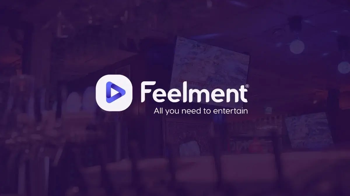 Feelmentin logo tummalla taustalla.