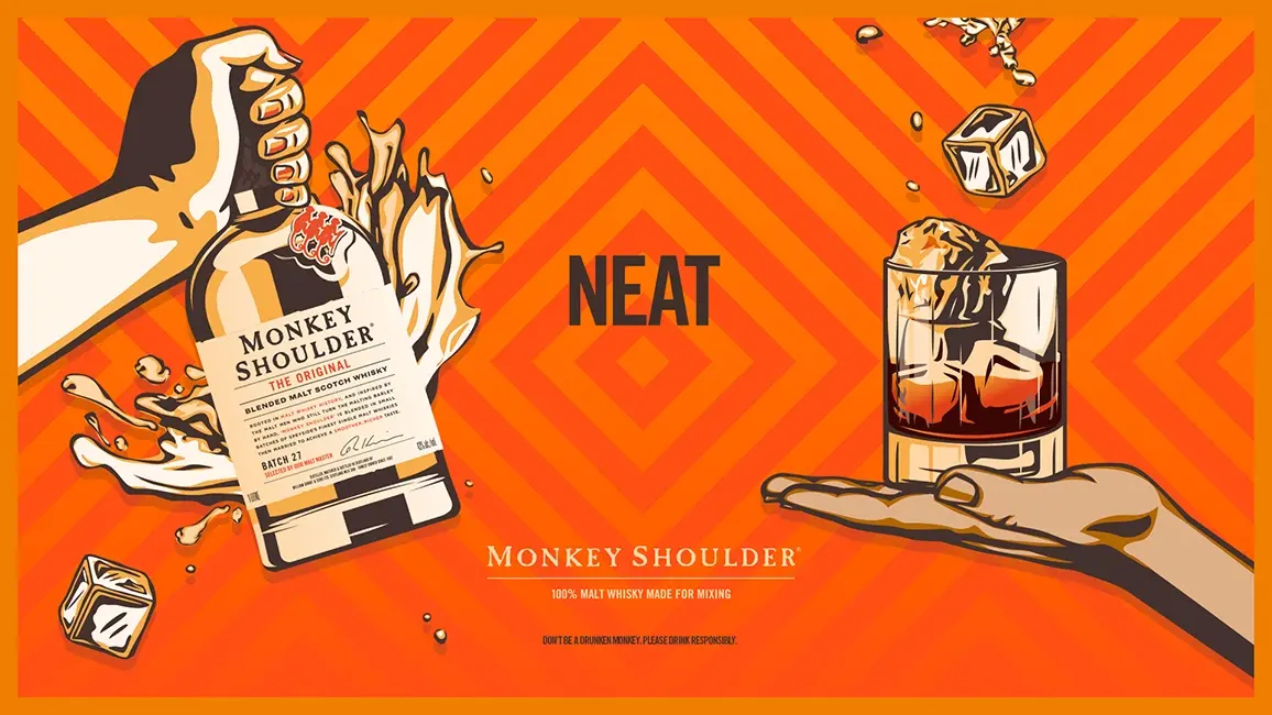 Monkey Shoulder Neat.